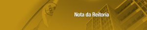 Nota da reitoria