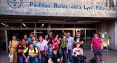 Alunos do curso de extensão do grupo de pesquisa de educação inclusiva da Uerj